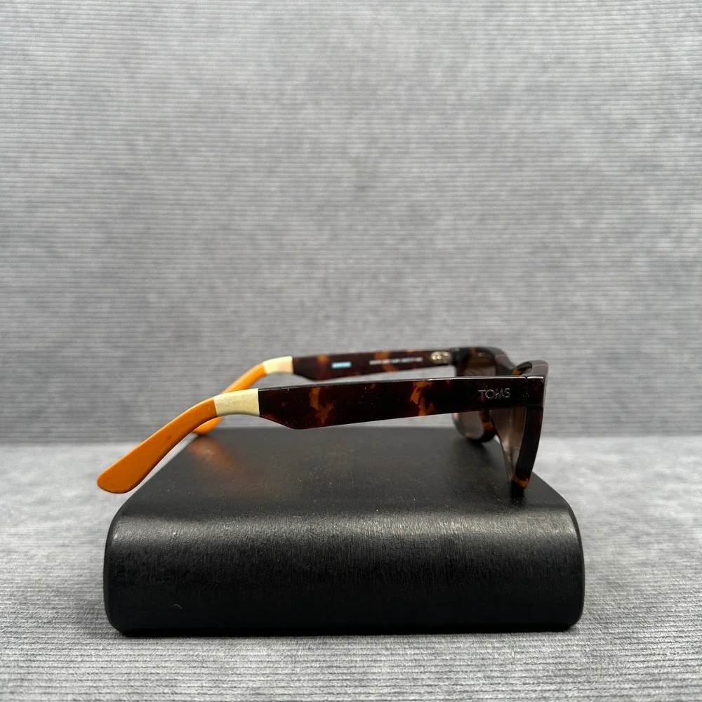 TOMS Beachmaster Tortoise Polarized y2k Sunglasses S001U-007-04P Brown Lens vtg